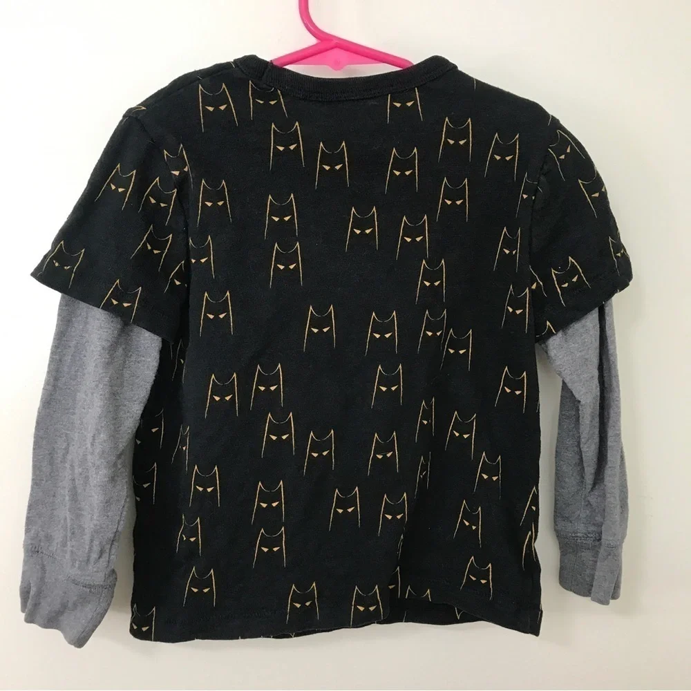 3/$15 gap x DC comics kids toddler Batman long sleeve shirt